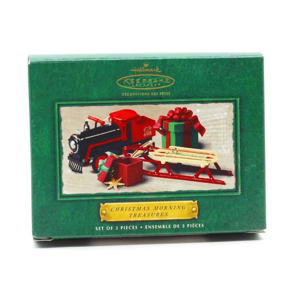 Hallmark Other - Hallmark Keepsake Ornament "Christmas Morning Treasures" 3 pc. Set